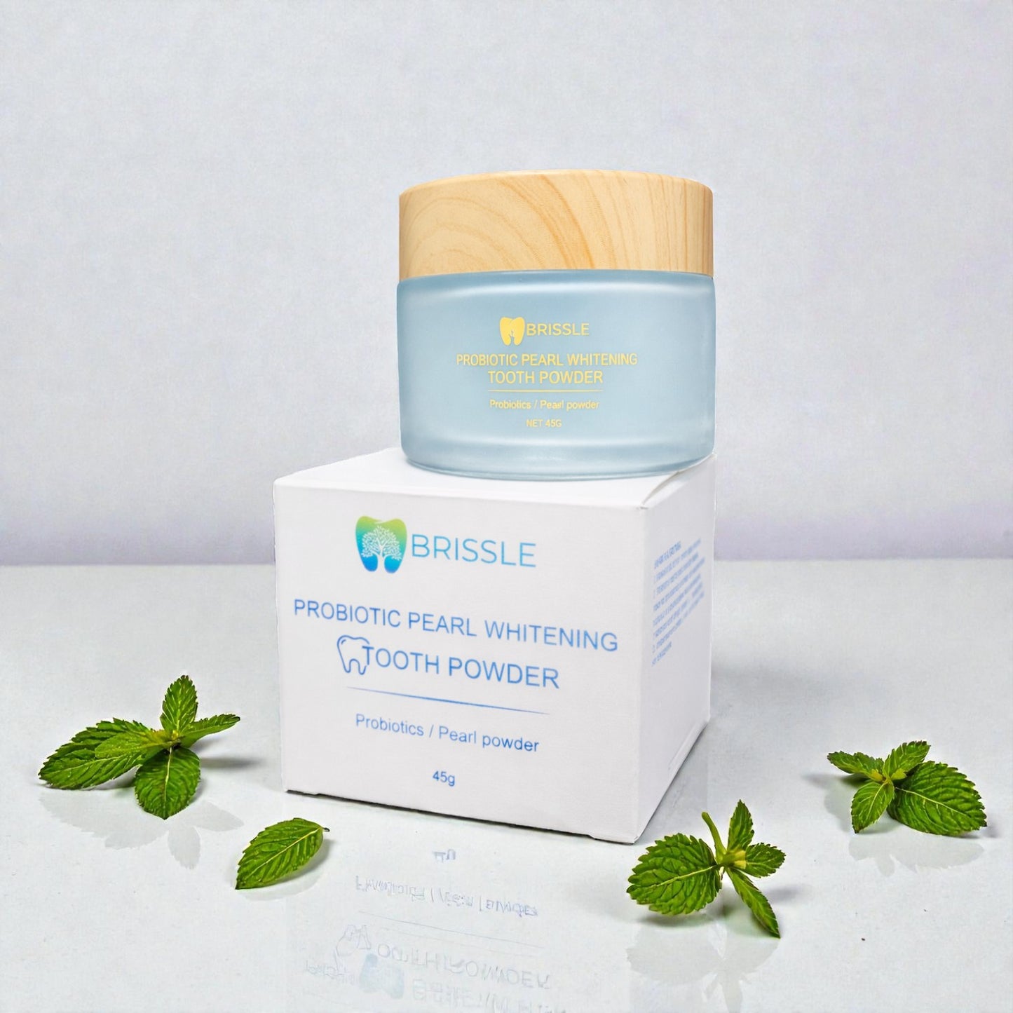Brissle Пробиотична Избелваща Пудра за Зъби